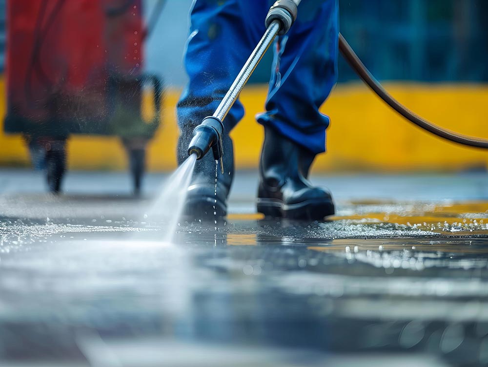 Powering Through Grime with Professional Commercial Pressure Washer Services